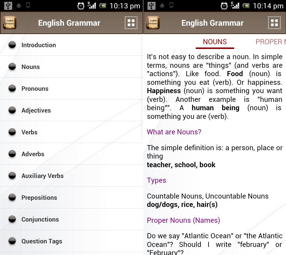 Best Grammar Apps - English Grammar Book