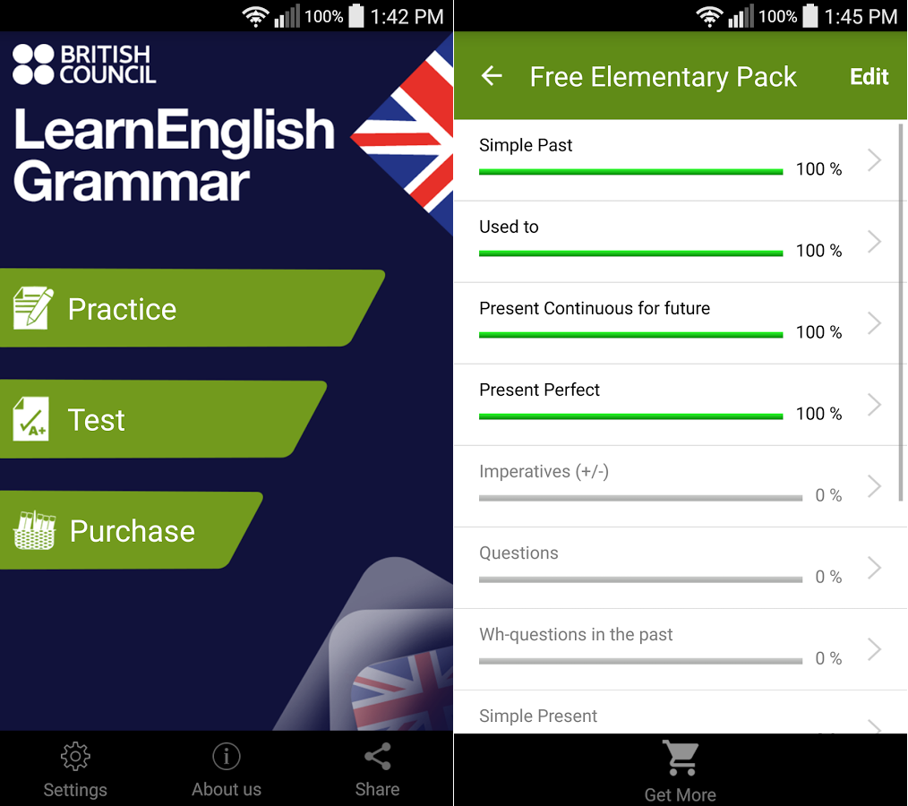 Best Grammar Apps - LearnEnglish Grammar