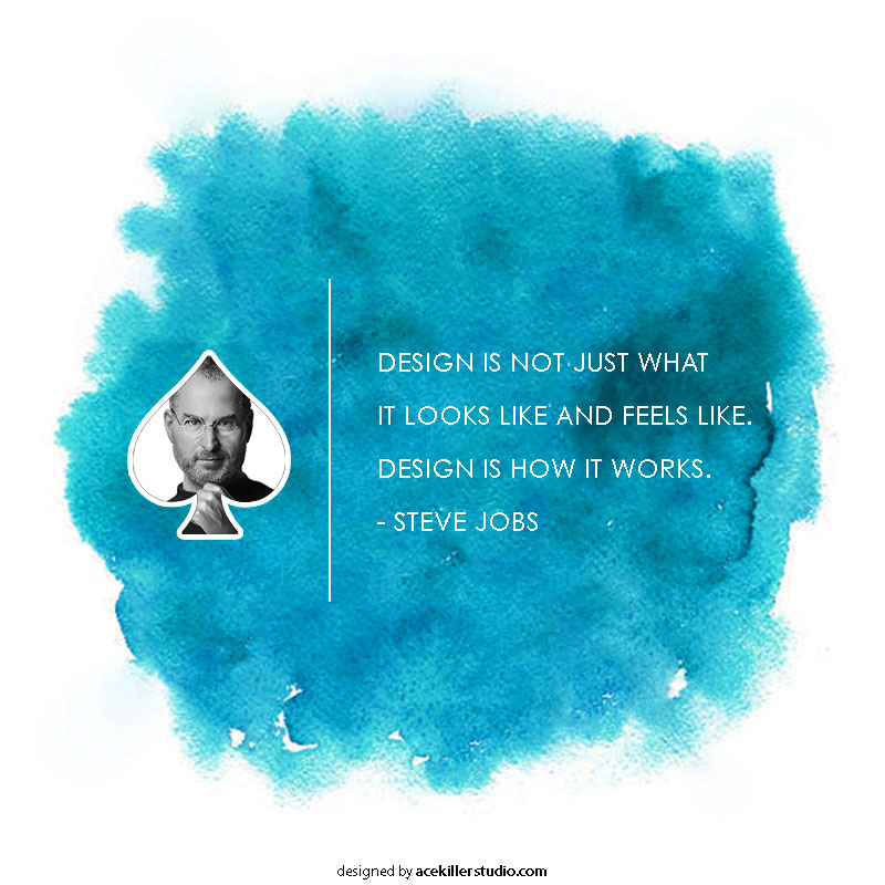 Quotes on Design by Steve Jobs